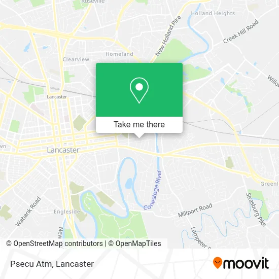 Psecu Atm map