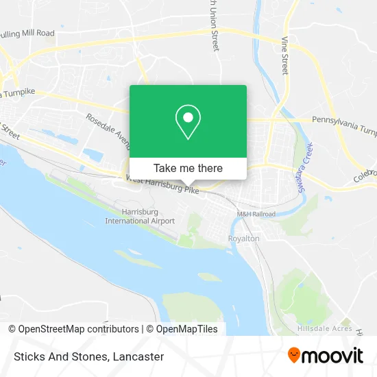 Sticks And Stones map