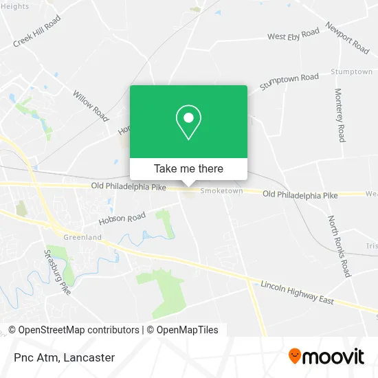 Pnc Atm map