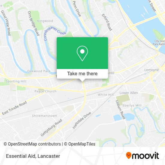 Essential Aid map