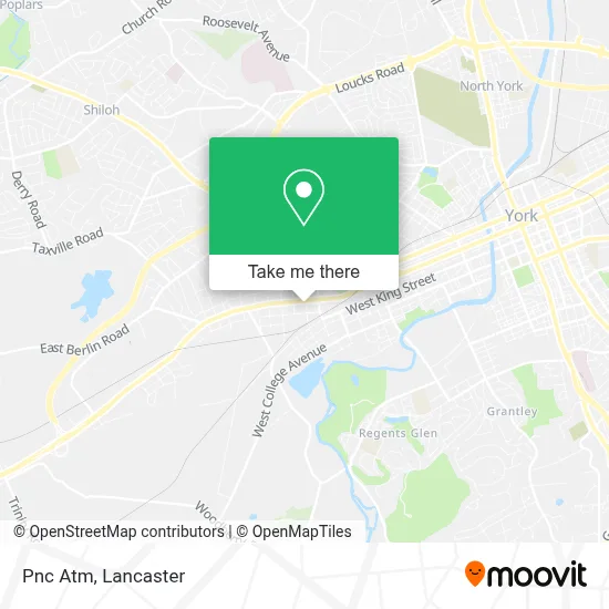Pnc Atm map