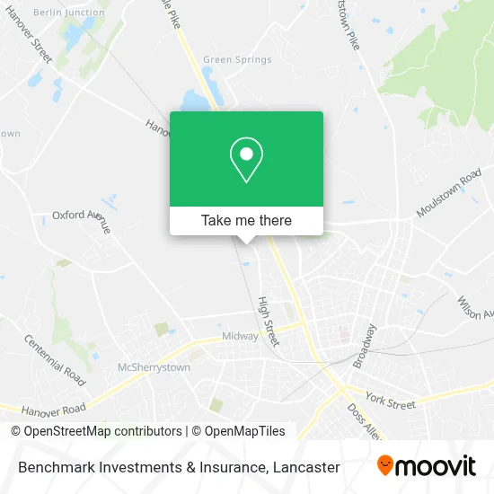 Benchmark Investments & Insurance map