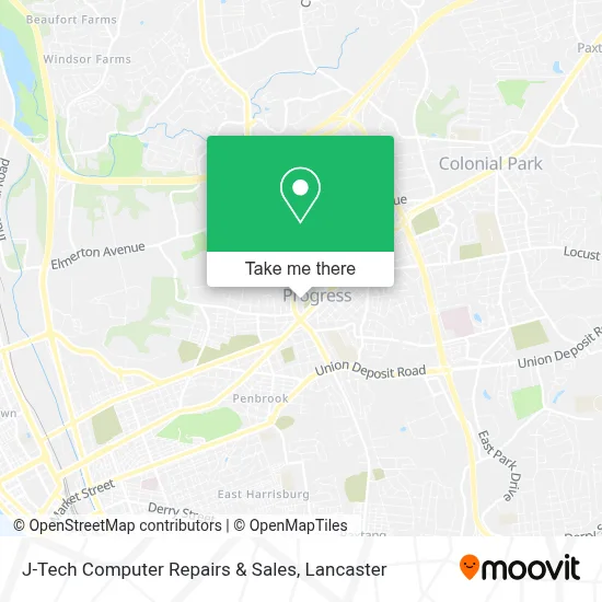 J-Tech Computer Repairs & Sales map