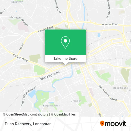 Push Recovery map