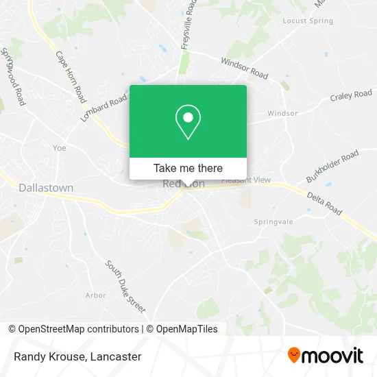 Randy Krouse map