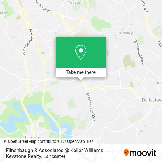 Flinchbaugh & Associates @ Keller Williams Keystone Realty map