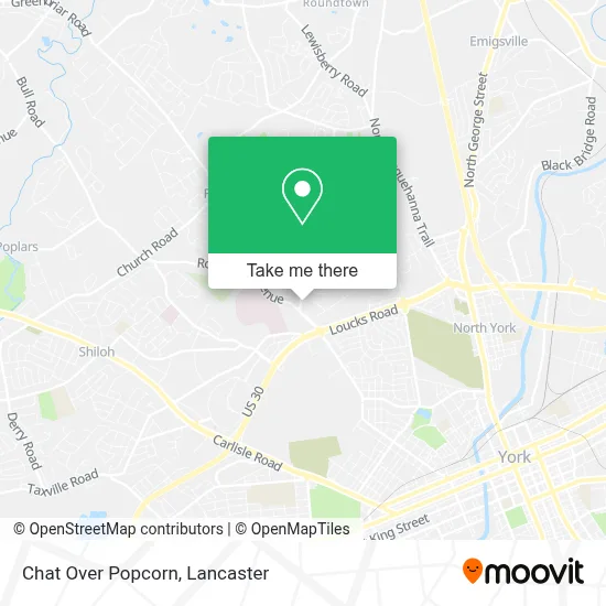 Chat Over Popcorn map
