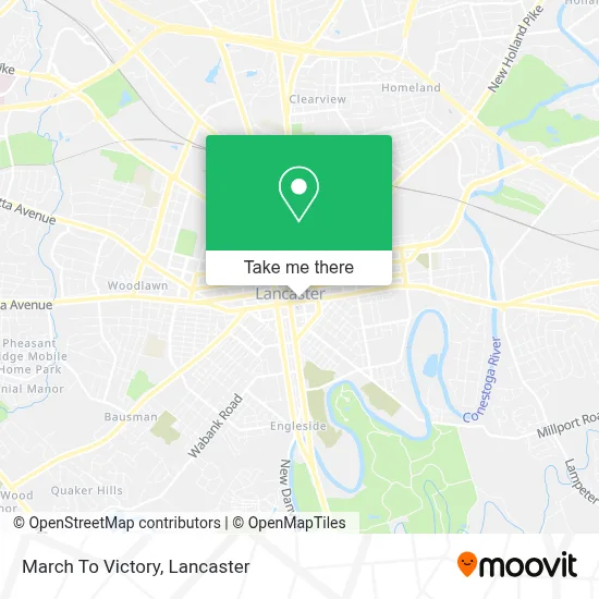 March To Victory map