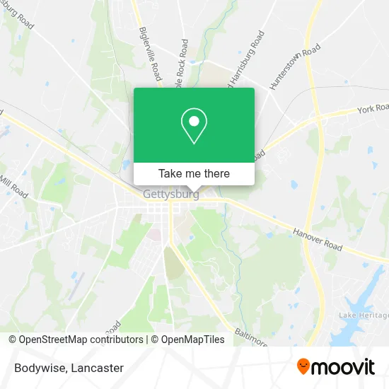 Bodywise map
