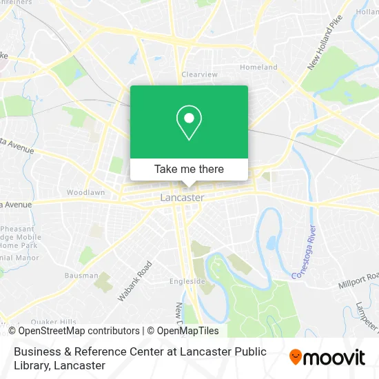 Business & Reference Center at Lancaster Public Library map
