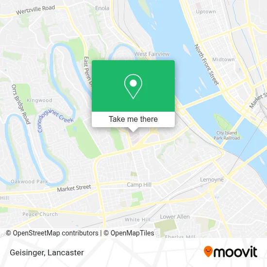 Geisinger map