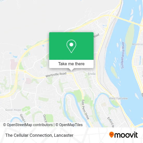 The Cellular Connection map