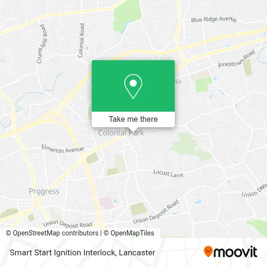 Smart Start Ignition Interlock map