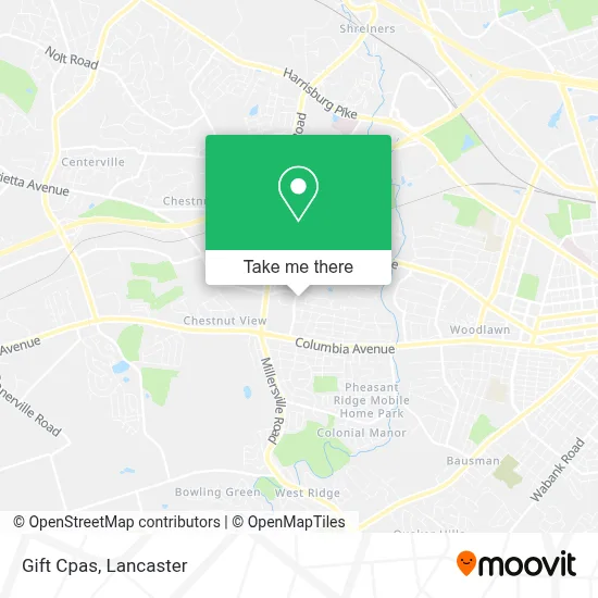 Gift Cpas map