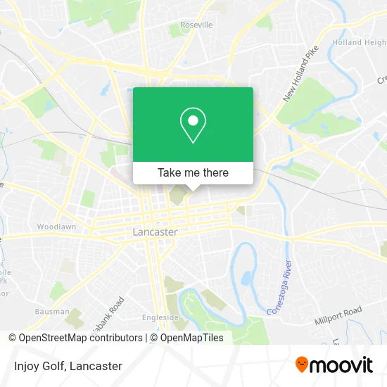 Injoy Golf map