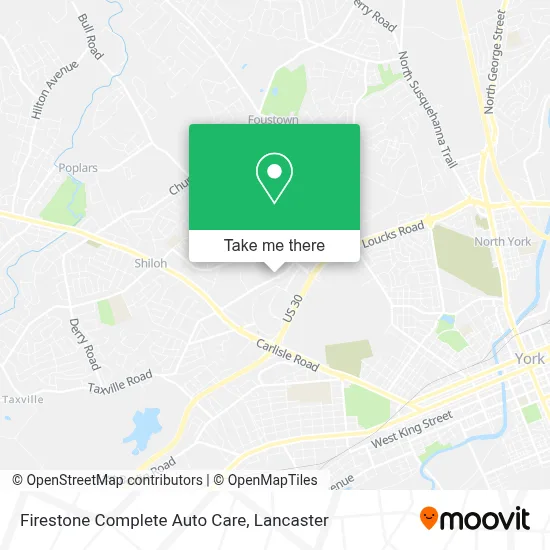 Firestone Complete Auto Care map