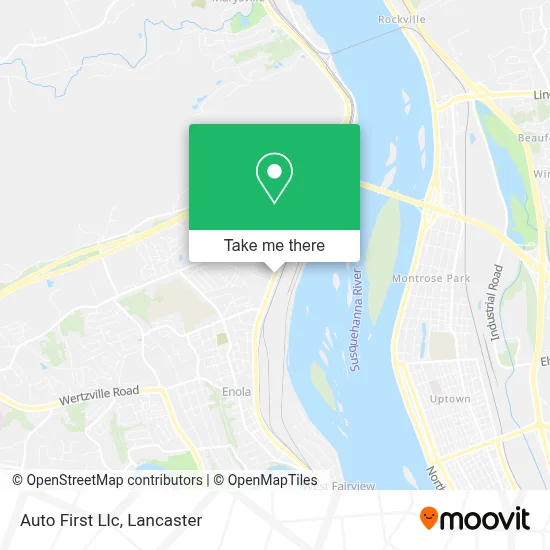 Auto First Llc map
