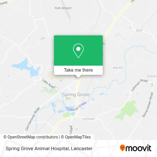 Spring Grove Animal Hospital map