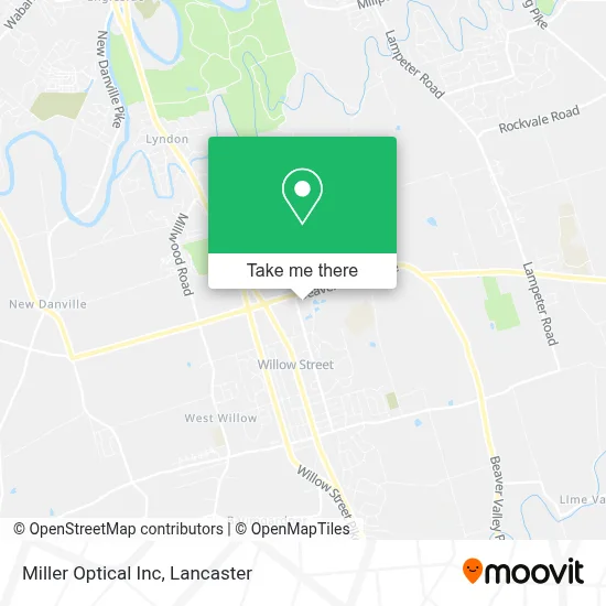 Miller Optical Inc map