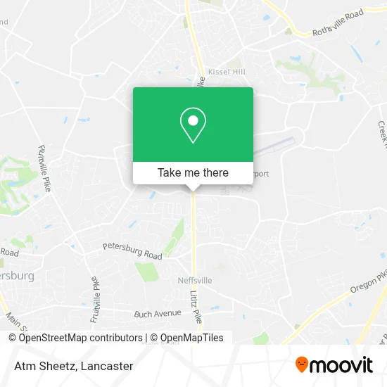 Atm Sheetz map