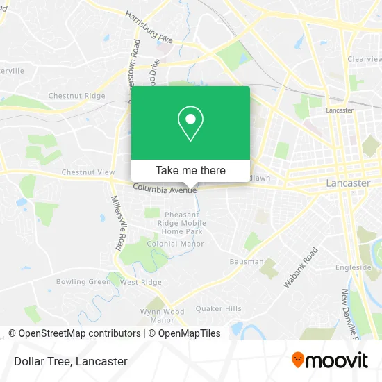 Dollar Tree map