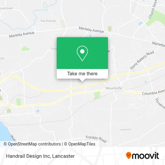 Handrail Design Inc map