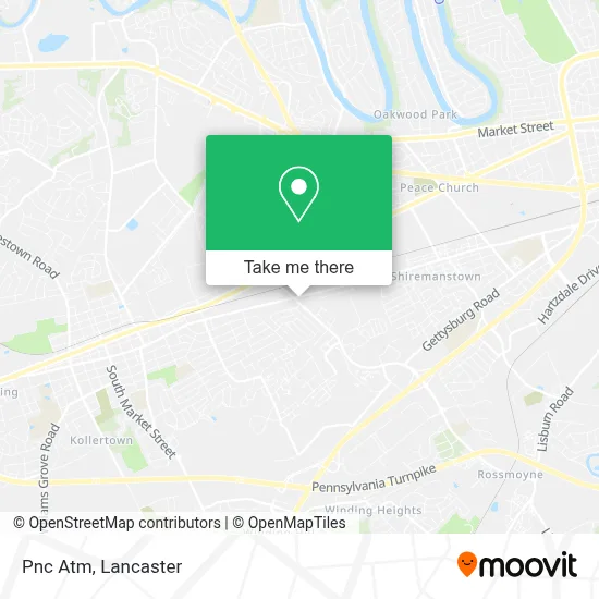 Pnc Atm map