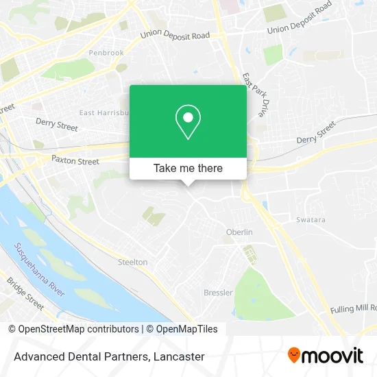 Advanced Dental Partners map
