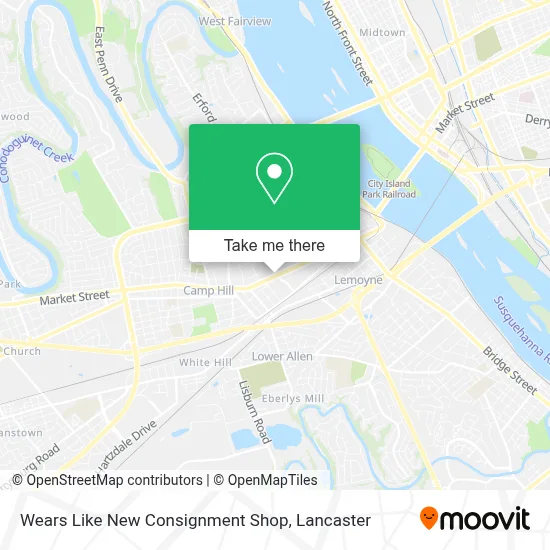 Wears Like New Consignment Shop map