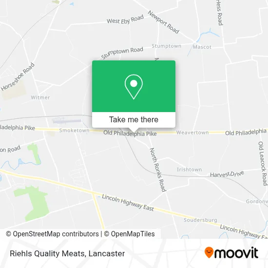 Riehls Quality Meats map