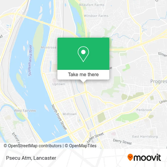 Psecu Atm map