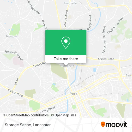 Storage Sense map