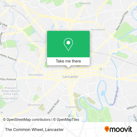 The Common Wheel map