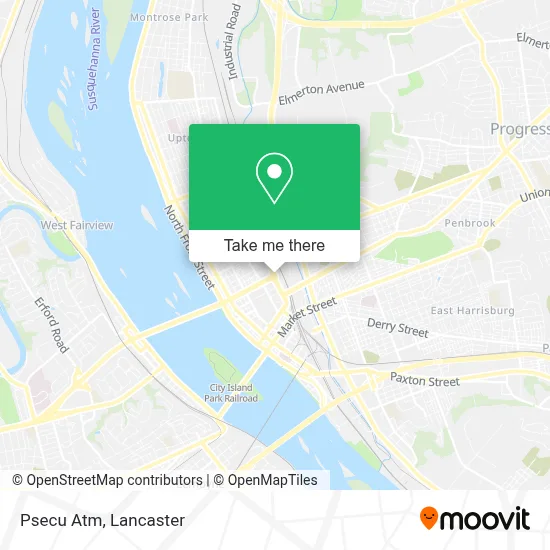 Psecu Atm map