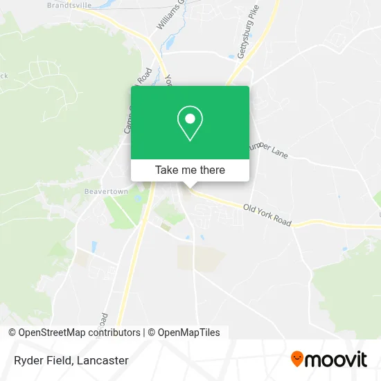 Ryder Field map