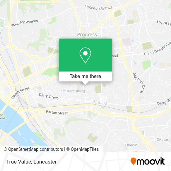 True Value map