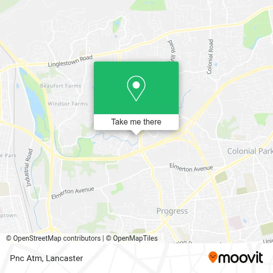 Pnc Atm map