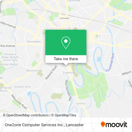 One2one Computer Services Inc. map