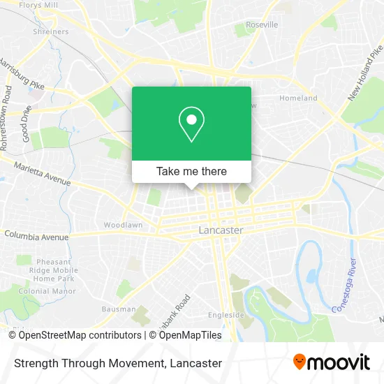 Strength Through Movement map