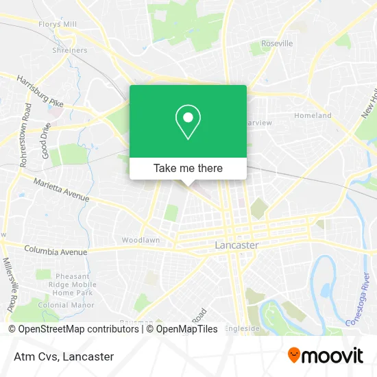 Atm Cvs map