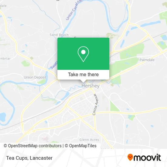 Tea Cups map