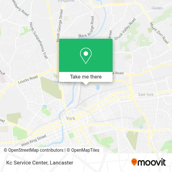 Kc Service Center map