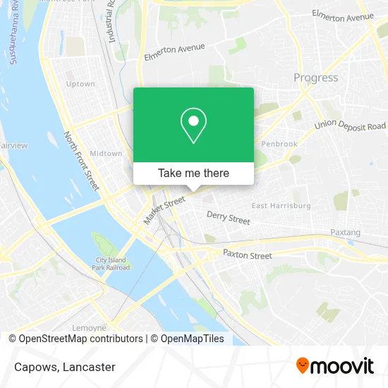 Capows map