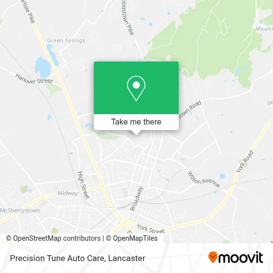 Precision Tune Auto Care map