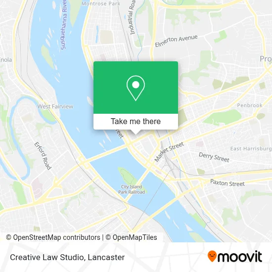 Creative Law Studio map