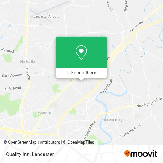 Quality Inn map