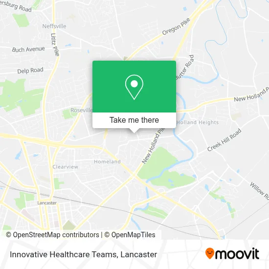 Innovative Healthcare Teams map