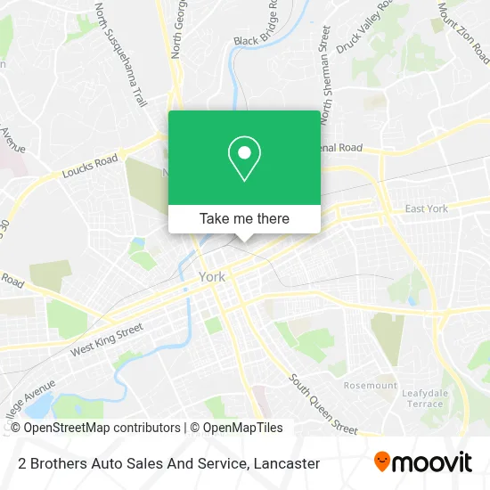 2 Brothers Auto Sales And Service map