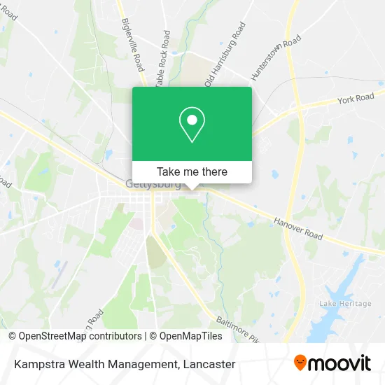 Kampstra Wealth Management map