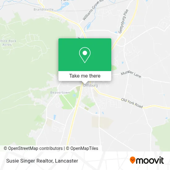 Susie Singer Realtor map